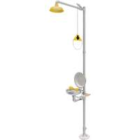 Combination Emergency Shower & Eyewash Station, Pedestal Cantin et fils
