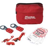 Trousse de cadenassage de base sans cadenas, Ensemble &eacute;lectrique, 8 composants compris Cantin et fils