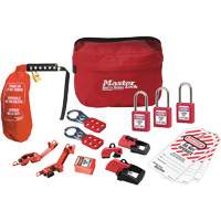 Premier Lockout Kit with Zenex Thermoplastic Locks, Electrical Kit, 16 Components Cantin et fils