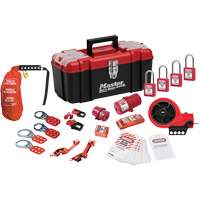 Premier Lockout Kit with Zenex Thermoplastic Locks, Electrical Kit, 21 Components Cantin et fils