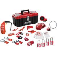Premier Lockout Kit with Zenex Thermoplastic Locks, Electrical/Valve Kit, 27 Components Cantin et fils