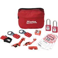 Standard Lockout Kit with Zenex Thermoplastic Locks, Electrical Kit, 13 Components Cantin et fils