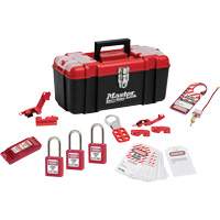 Standard Lockout Kit with Zenex Thermoplastic Locks, Electrical Kit, 14 Components Cantin et fils