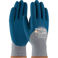 Gants en tricot sans couture ATG MaxiFlex Comfort, Grand, R&ecirc;vetement Nitrile, Calibre 15, Enveloppe en Nylon Cantin et fils