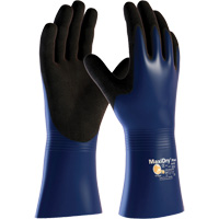 Gants r&eacute;sistant aux produits chimiques et aux coupures ATG MaxiDry Plus, Grand, R&ecirc;vetement Nitrile, Enveloppe en Nylon/&eacute;lasthanne Cantin et fils