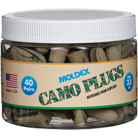 Camo Earplugs, Bulk - Canister Cantin et fils
