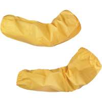 Manchons jetables niveau 1 ChemMax, Longueur de 18", Poly&eacute;thyl&egrave;ne/Polypropyl&egrave;ne, Jaune Cantin et fils