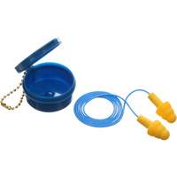 E-A-R Ultrafit Premolded Earplugs, Corded, Pair - Plastic Case, 25 dB NRR, One-Size Cantin et fils