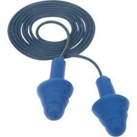 Bouchons d'oreilles pr&eacute;moul&eacute;s E-A-R Ultrafit , Avec cordon, Taille unique, Vrac - Sac en poly, NRR dB NRR 25 dB Cantin et fils
