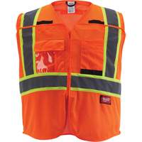 Flagman Safety Vest, High Visibility Orange, Medium/Small Cantin et fils