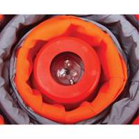 C&ocirc;ne de signalisation repliable, 18" h, Orange Cantin et fils