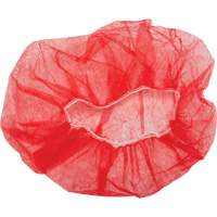 Bonnets bouffants, Polypropyl&egrave;ne, 21", Rouge Cantin et fils