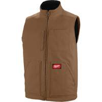 Veste doubl&eacute;e en sherpa ultra-r&eacute;sistante, Hommes, Petit, Brun Cantin et fils