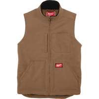 Veste doubl&eacute;e en sherpa ultra-r&eacute;sistante, Hommes, Petit, Brun Cantin et fils