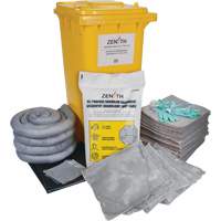 Trousse contre les d&eacute;versements, Universel, Bac, Absorbance de 63 gal. US Cantin et fils