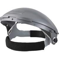 Fibre-Metal&reg; 7" Crown Noryl&reg; Faceshield Headgear, Ratchet Suspension Cantin et fils
