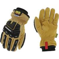 Gants imperm&eacute;ables ColdworkM-Pact, 8, Paume en Cuir fleur, Poignet &eacute;lastique Cantin et fils