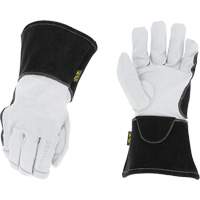 Pulse Torch Welding Gloves, Grain Goatskin, Size 8 Cantin et fils