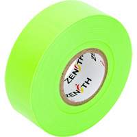 Flagging Tape, 1.1875" W x 164' L, Fluorescent Green Cantin et fils