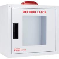 Grande armoire standard pour DEA avec alarme & stroboscope, Zoll AED Plus/Zoll AED 3/Cardio-Science/Physio-Control Pour, Non m&eacute;dical Cantin et fils