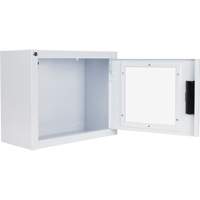 Armoire compacte standard pour DEA avec alarme, Philips/Defibtech/Heartsine Pour, Non m&eacute;dical Cantin et fils
