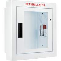 Grande armoire semi-encastr&eacute;e avec alarme, Zoll AED Plus/Zoll AED 3/Cardio-Science/Physio-Control Pour, Non m&eacute;dical Cantin et fils
