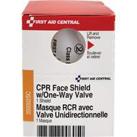 Recharge de visi&egrave;re RCR avec soupape unidirectionnelle SmartCompliance, Masque &agrave; usage unique, Classe 2 Cantin et fils