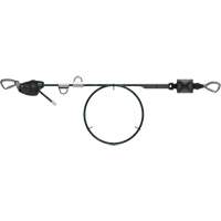 Corde de 100' pour ligne de vie temporaire horizontale, Corde d'alpinisme Cantin et fils