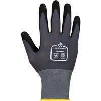 Dexterity&reg; High-Abrasion Gloves, 2X-Small/5, Foam Nitrile Coating, 15 Gauge, Nylon/Cotton Shell Cantin et fils