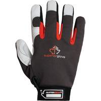 Gants de m&eacute;canicien Clutch Gear Thinsulate, Paume Cuir fleur de ch&egrave;vre/Cuir refendu, Taille Petit/7 Cantin et fils