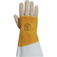 Gants de soudage &agrave; l'arc TIG Endura, Cuir fleur de vache, Taille Petit/7 Cantin et fils
