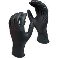 Gants jetables biod&eacute;gradables Green Monkey, Petit, Nitrile, 8 mils, Sans poudre, Noir Cantin et fils