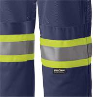 6003P Traffic Safety Pants, Polyester, X-Small, Navy Blue Cantin et fils
