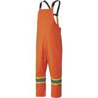 5608 210D Waterproof Rain Suit, Polyester/PVC, Small, High Visibility Orange Cantin et fils