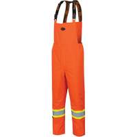 5053 The Rock 300D Insulated Bib Pants, Polyester, Small, High Visibility Orange Cantin et fils
