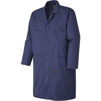 512 Shop Coat, Poly-Cotton, Small, Navy Blue Cantin et fils