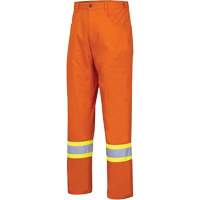 4461 Ultra-Cool Safety Pants, Cotton, 30, High Visibility Orange Cantin et fils