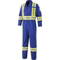 7704 Combinaison &agrave; haute visibilit&eacute; FR-Tech, Taille 42, Bleu royal, 10 cal/cm²/9,7 cal/cm² Cantin et fils