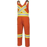7712 FR-Tech&reg; Flame-Resistant Overalls, Small, High Visibility Orange Cantin et fils