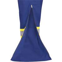 7706 Combinaison ignifuge FR-Tech avec fermetures &agrave; glissi&egrave;re aux jambes, Taille 36, Bleu royal, 9,7 cal/cm² Cantin et fils