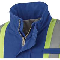 5523 Flame-Resistant Safety Parka, Small, Royal Blue, 58 cal/cm² Cantin et fils