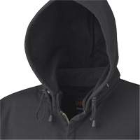 337 Flame-Resistant Zip Style Hoodie, Men's, X-Small, Black, 22 cal/cm² Cantin et fils