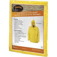 577J Rain Jacket, Polyester/PVC, Small, Yellow Cantin et fils
