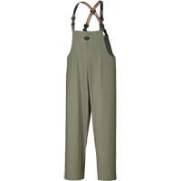 D7020 Dry King&reg; Stretch Bib Pants, X-Small, Polyurethane, Green Cantin et fils