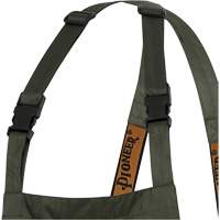 D8120P Nailhead Ripstop Tree Planter Bib Pants, X-Small, Polyester/PVC, Green Cantin et fils