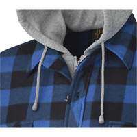 415SS Chemise &agrave; capuche matelass&eacute;e, Hommes, Petit, Multicolore Cantin et fils
