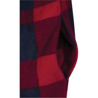 415RB Chemise &agrave; capuche matelass&eacute;e, Hommes, Petit, Multicolore Cantin et fils