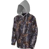 415CM Chemise &agrave; capuche matelass&eacute;e, Hommes, T-petit, Multicolore Cantin et fils