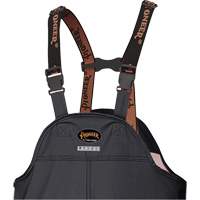 5895BK Salopettes extensibles imperm&eacute;ables et ignifuges, T-petit, Noir Cantin et fils