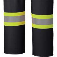 5895BK Salopettes extensibles imperm&eacute;ables et ignifuges, T-petit, Noir Cantin et fils